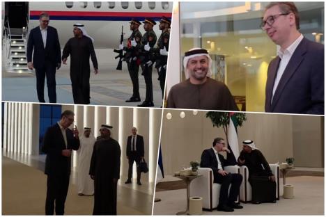 Aleksandar Vučić Mohmed Bin Zajed