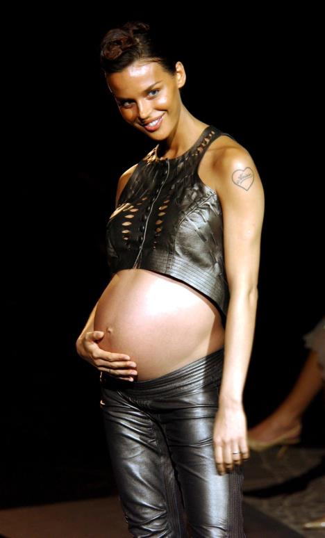 Nina Morić trudna na pisti