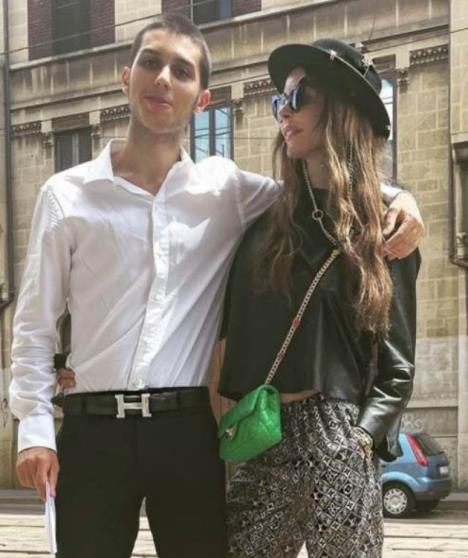 Nina Morić sa sinom