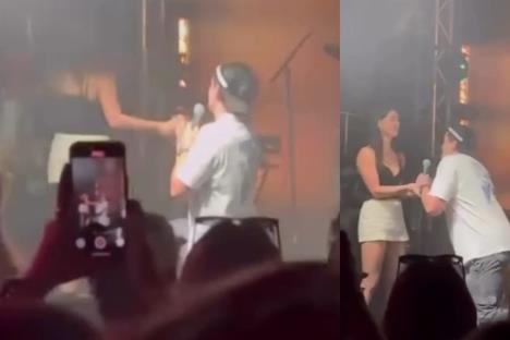 Neuspešna prosidba na koncertu benda Bootleg Rascal