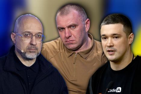 Vasil Maljuk Denis Šmihal Mihajlo Fedorov