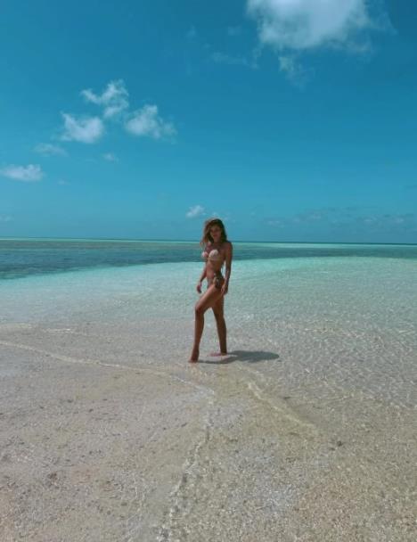 Tea Tairović na medenom mesecu