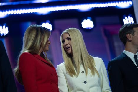 Melanija Tramp, Ivanka Tramp