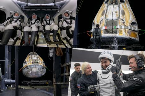 Međunarodna svemirska stanica astrounauti sleteli