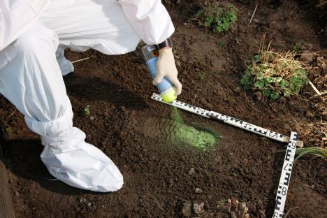 forenzičar, mesto zločina