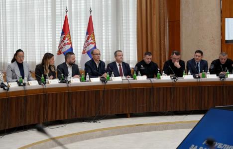 Sednica štaba za vanredne situacije