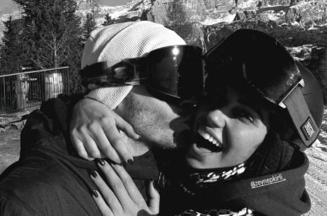 Aleksandar Radojičić sa devojkom