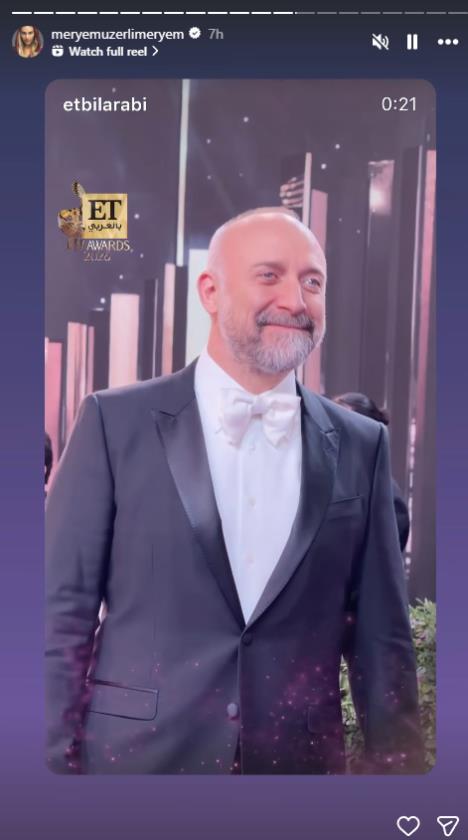 Halit Ergenč na dodeli nagrada