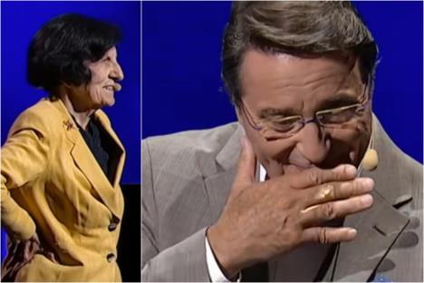 Jovan Memedović se smeje do suza tokom snimanja kviza Potera