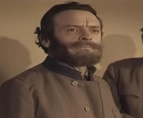 Glumac Rade Marković u ulozi Draže Mihailovića