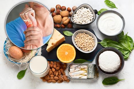 izvori vitamina D, kalcijuma i proteina kroz namirnice/osteoporoza