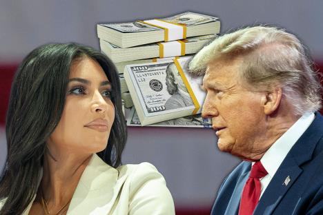 Kim Kardašijan Donald Tramp