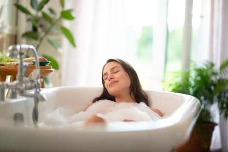 topla kupka opuštanje