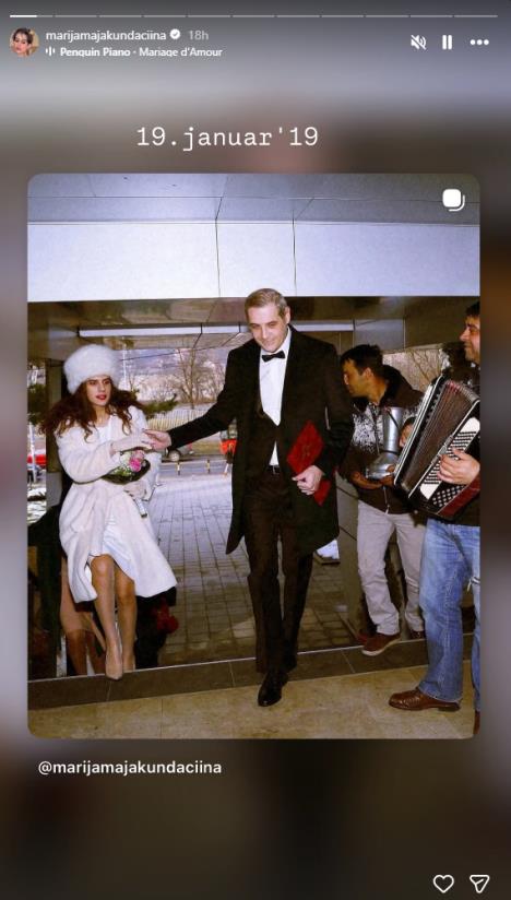 Venčanje Marije Kundačine i Nebojše Kundačine