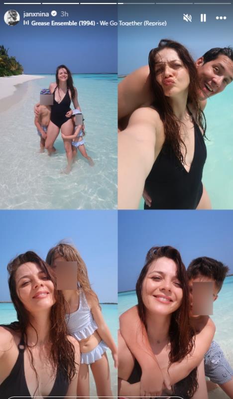 Nina Janković uživa sa porodicom na egzotičnoj destinaciji