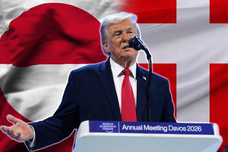 Donald Tramp Grenland Danska