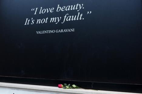 Valentino Garavani oproštaj Rim