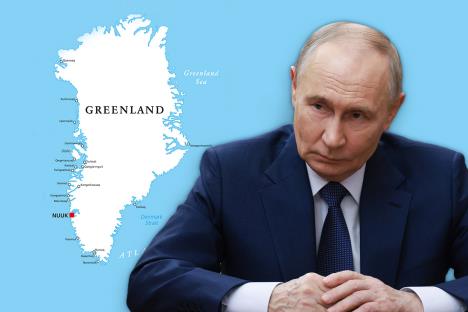 Vladimir Putin Grenland