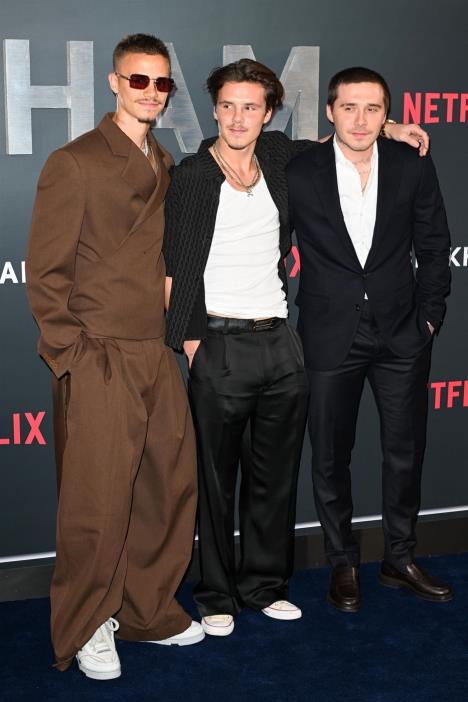 Romeo Bekam, Kruz Bekam i Bruklin Bekam