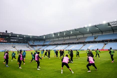 Trening Malmea pred utakmicu protiv Crvene zvezde