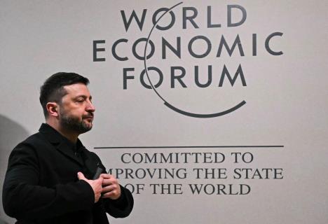 Volodimir Zelenski Davos 2026