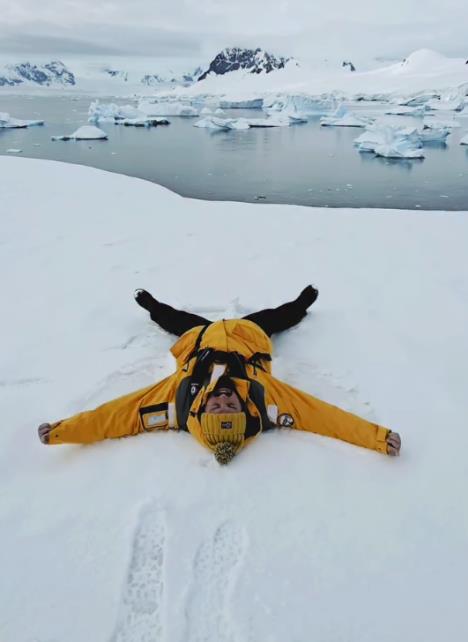 Kristijan Iličić na Antartiku