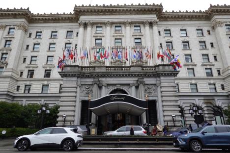 Hotel Fermont u San Francisku gde je umrla ćerka Tomija Lija Džonsa, Viktorija