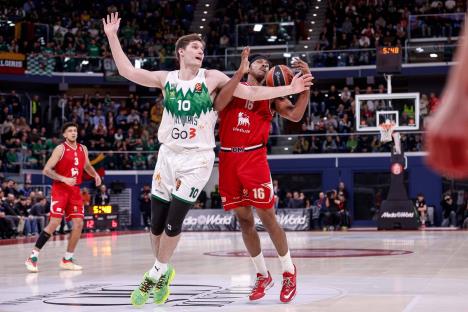 Zek Ledej na meču Milano Žalgiris