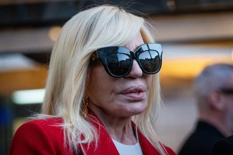 Donatela Versaće na pomenu Valentinu Garavaniju