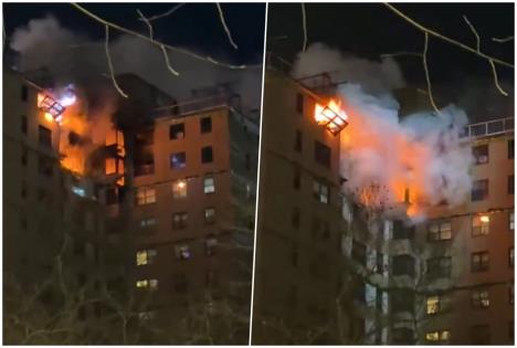 Bronks Njujork eksplozija požar