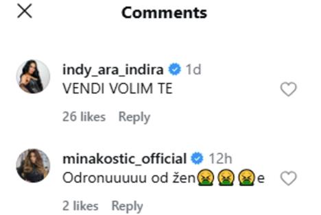 Mina Kostić javno udarila na koleginicu