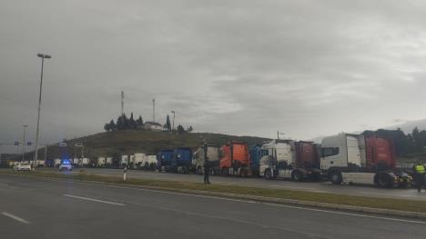 Štrajk kamiondžija Bogorodica