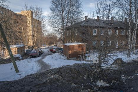 Stara kuća u Rusiji