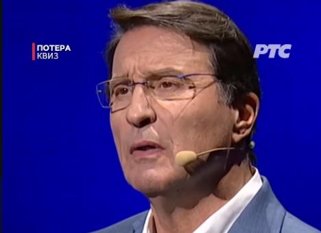 Jovan Memedović u kvizu Potera