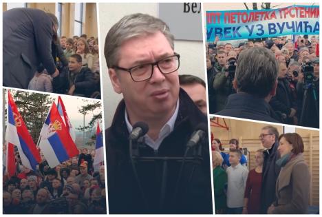 Aleksandar Vučić Velika Drenova