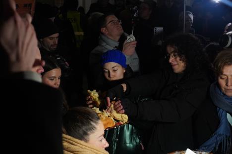 studenti blokaderi Hram Svetog Save