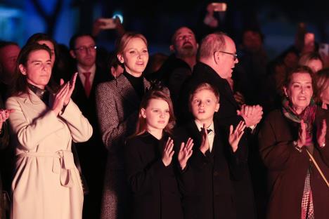 Princ Žak, Princeza Gabriela, princ Albert, princeza Šarlin