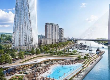 Belgrade Waterfront marina