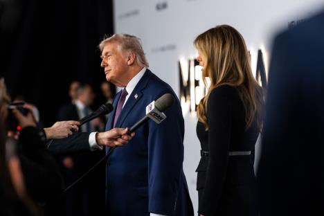 Melanija Tramp na premijeri filma u Tramp Kenedi centru u Vašingtonu