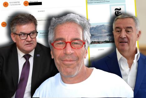 Miroslav Lajčak Džefri Epštajn Milo Đukanović
