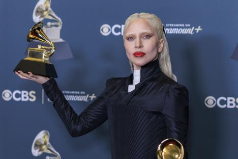 Lejdi Gaga sanagradama na Gremiju 2026
