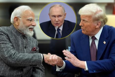 Narendra Modi Vladimir Putin Donald Tramp