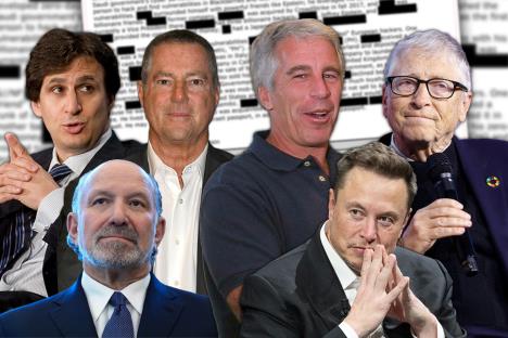 Džefri Epstajn Bred Karp Mark Rovan Hauard Lutnik Ilon Mask Bil Gejts