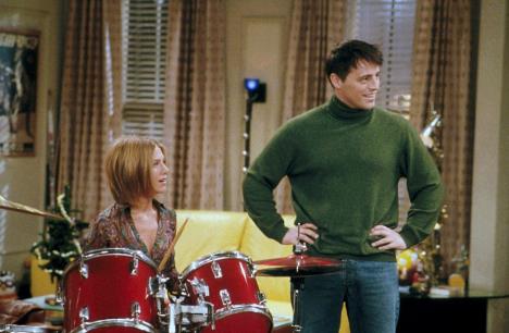 Met LeBlank, Dženifer Ansiton u seriji PRijatelji