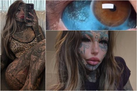 Amber Luk na sebi ima 600 tetovaža, a istetovirala je i očne jabučice