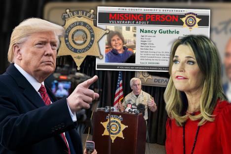 Donald Tramp Savana Gatri Nensi Gatri nestala