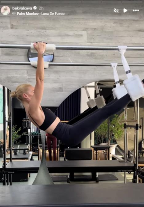 Nataša Bekvalac trenira