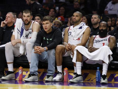 Ivica Zubac Bogdan Bogdanović Nikolas Batum Džejms Harden