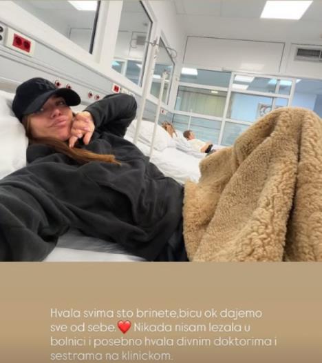 Marina Visković u bolnici