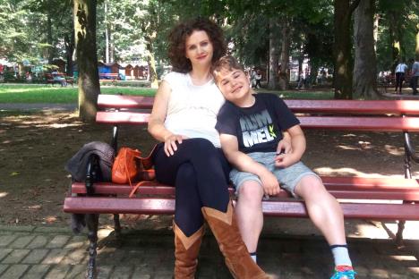 Ana Marinković sa sinom Ilijom, koji boluje od Dišenove mišićne distrofije